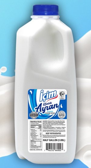 ICHIM Yogurt Drink Ayran 1/2 Galon 1/6pcs