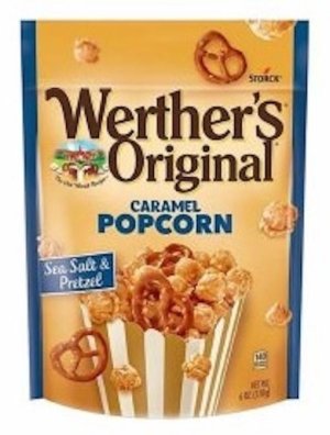Werther’s Caramel Popcorn 140 Gr X 12
