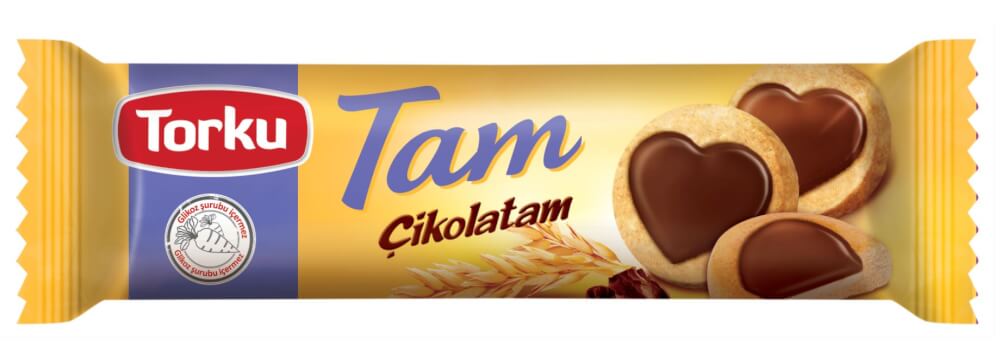 TORKU TAM - OAT BISCUITS WITH MILK CHOCOLATE AND MILK CREAM MP 249GRX12