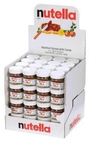 Nutella Jars Mini 25 Gr X 64 Jars