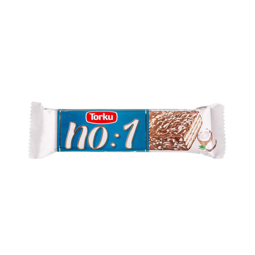 TORKU NO:1 WAFER W COCONUT CREAM 24 PCS X 26GR X 6