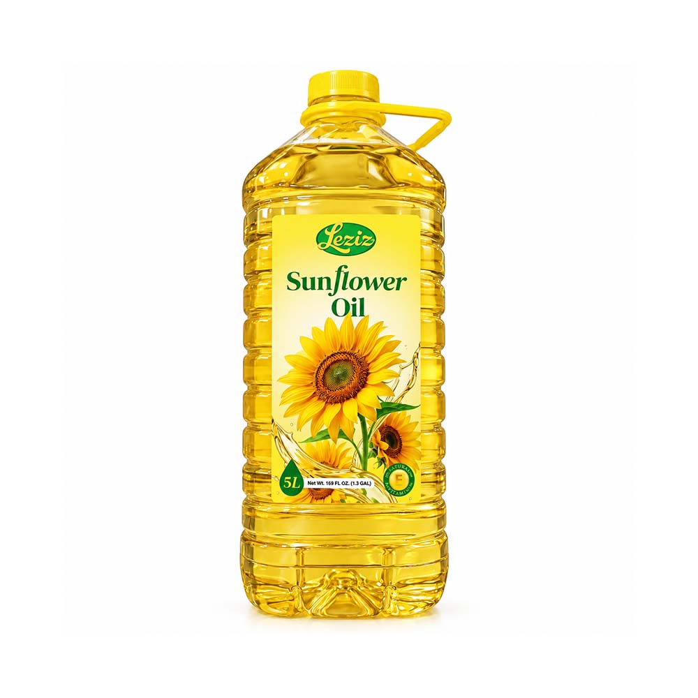 LEZIZ SUNFLOWER OIL (169 FL OZ) 5L X 4