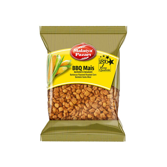 MALATYA PAZARI ROASTED BBQ SAUCED CORN (MISIR BARBEKU) 200 GR X 11