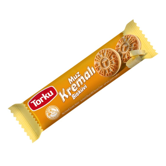 TORKU FAVORIMO BISCUIT W BANANA CREAM (MUZ KREMALI) 24 PCS X 61GR X 4