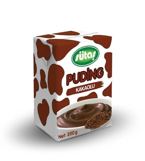 SUTAS UHT PUDDING COCOA 200GR X 27