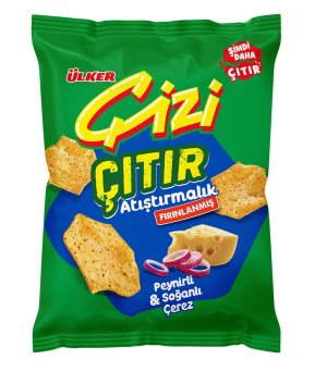 ULKER A1 Cizi Citir Cheese & Onion Clacker 50g 1cs/14pcs