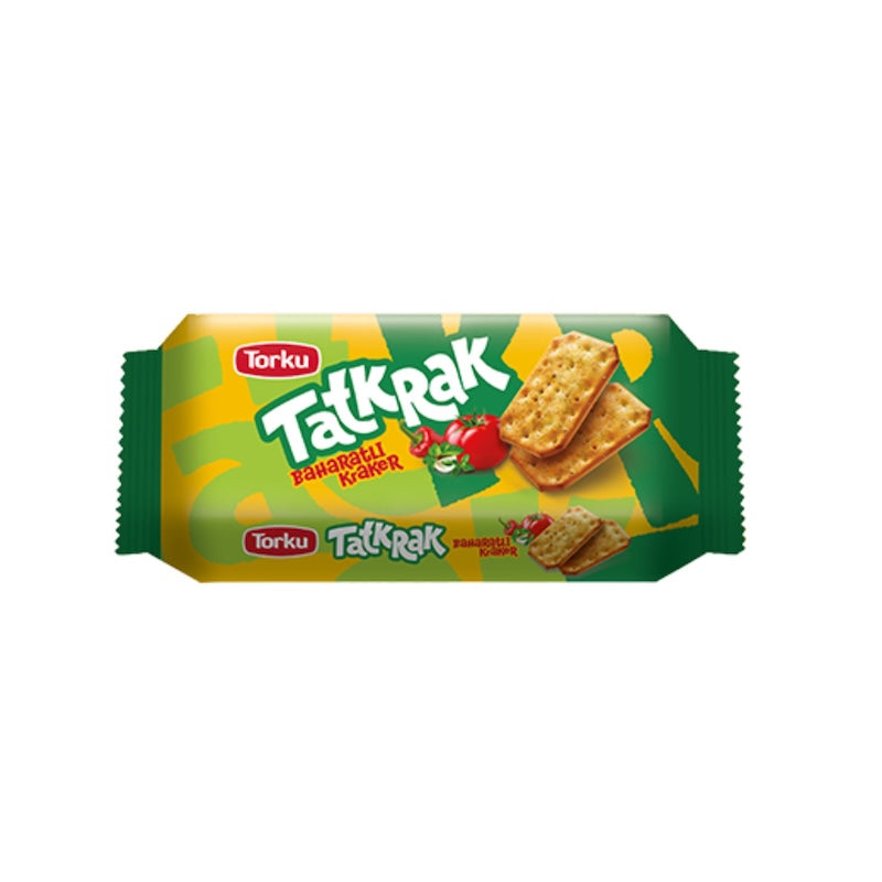 TORKU TATKRAK CRACKER W SPICES (BAHARATLI KRAKER) 60 GR X 24