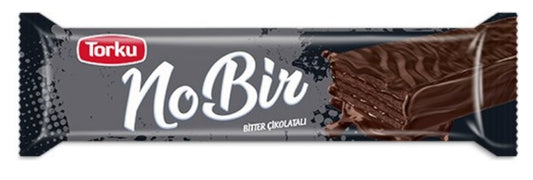 TORKU NO 1 DARK CHOCOLATE WAFER W HAZELNUT CREAM (BITTER) 24PCS X 26GR X 6