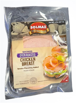 Solmaz Smoked Oven Roasted Chicken Breast 8 oz (227G) x 10pcs