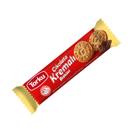 TORKU BISCUIT W COCOA CREAM (CIKOLATALI KREMALI) 24 PCS X 61GR X 4
