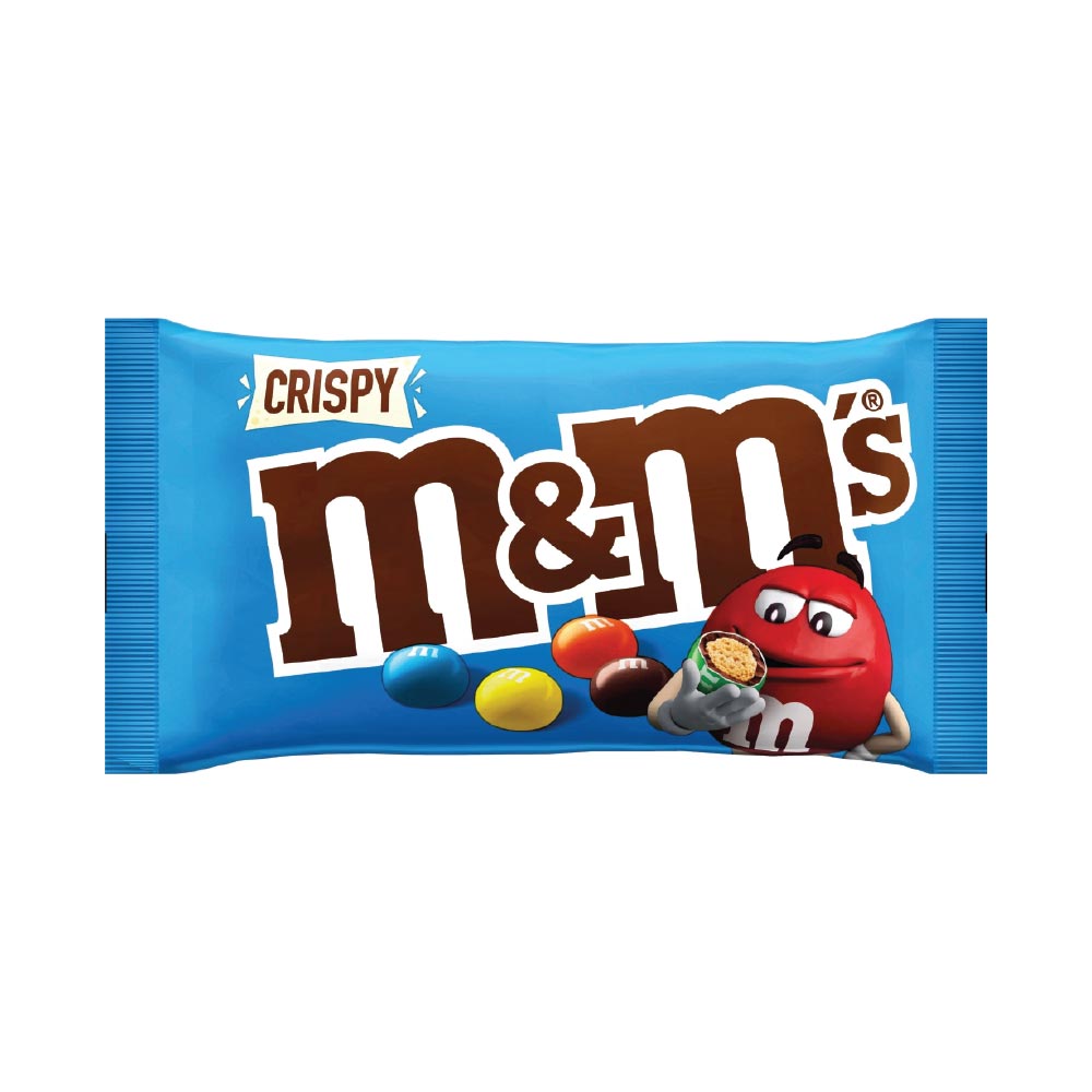 M&M'S CRISPY CANDIES 36 GR X 24