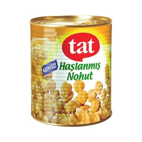 TAT BOILED CHICKPEAS (HASLANMIS NOHUT) 800GR X 12