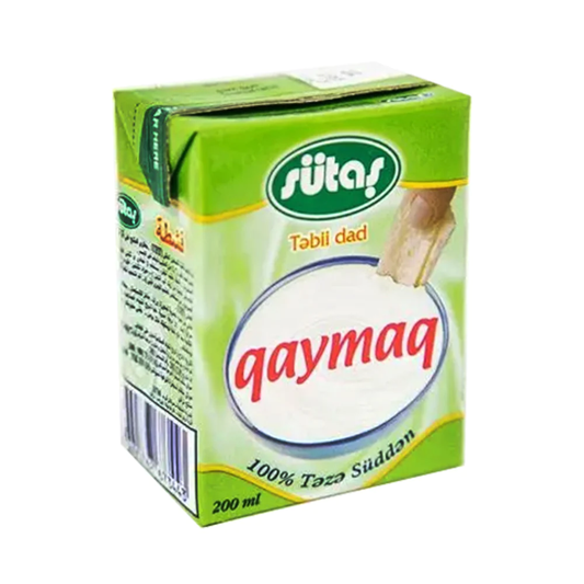 SUTAS BREAKFAST QAYMAK / Kaymak 200ML X 27