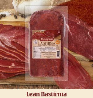 Ohanyans Halal Lean Bastirma - Whole Loaf Varied Weight (26 Lbs)