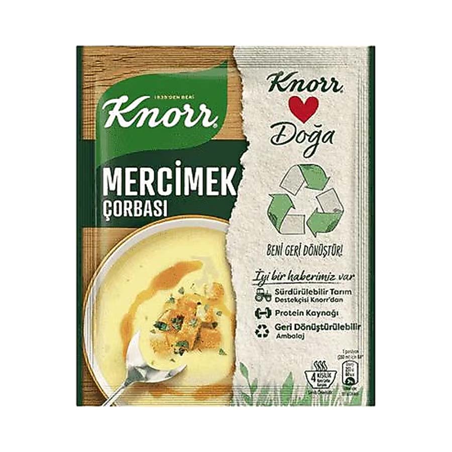 KNORR LENTIL SOUP (MERCIMEK) 76 GR X 12 - 28158105