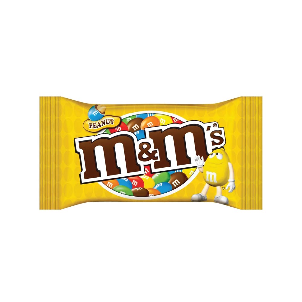 M&M'S PEANUT CHOCOLATE CANDIES 45 GR X 24