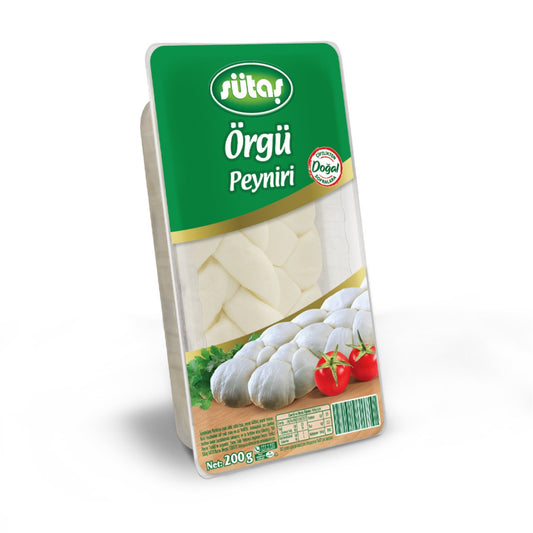 SUTAS BRAIDED CHEESE (ORGU PEYNIRI) 200GR X 12