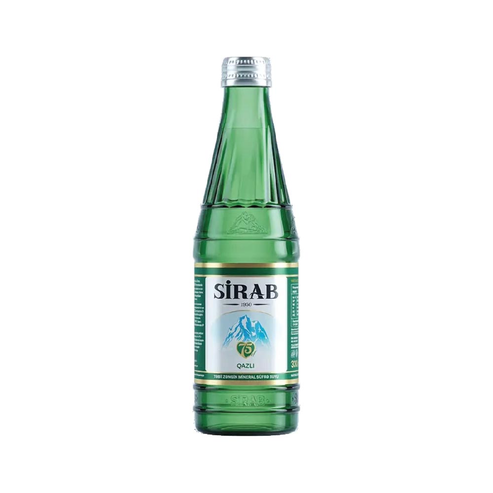 SIRAB SPARKLING WATER GLASS 330 ML X 24