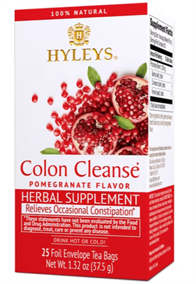 Hyleys Colon Cleanse Pomegranate 1.32 oz (37.5 g) 25 pcs X 12 pcs