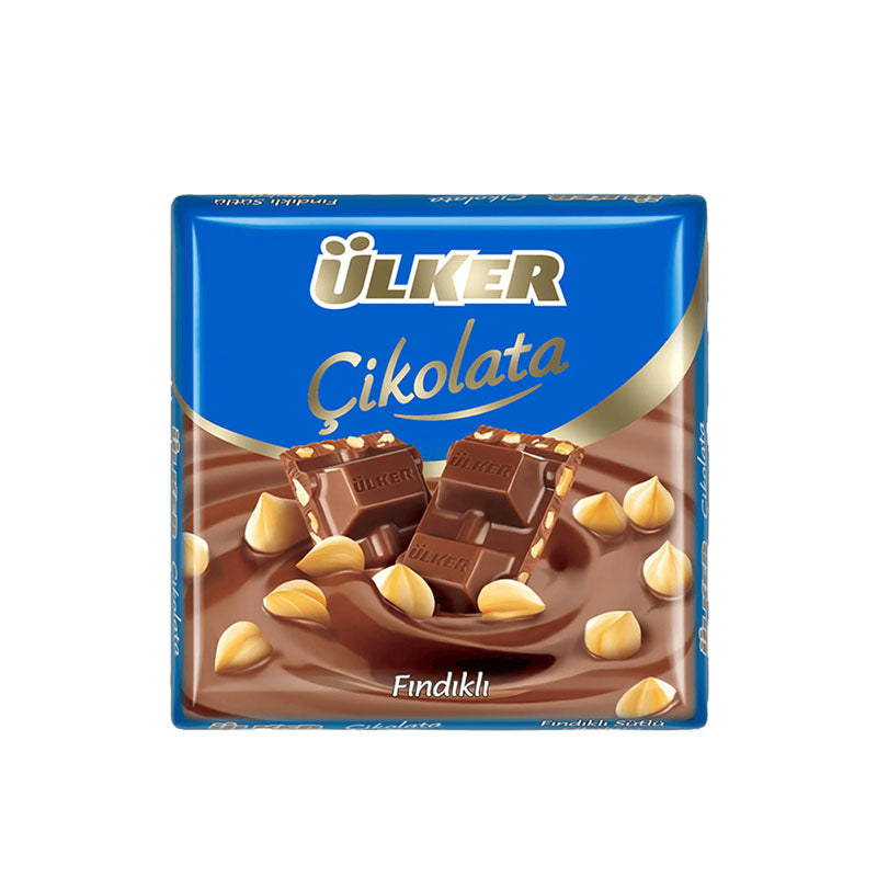 ULKER CHOCOLATE W HAZELNUT 60 GR X 6