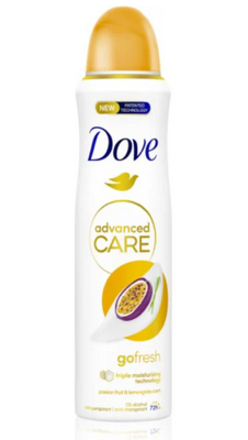 Dove Body Spray Passionfruit 5.07 fl oz (150 ml) x 12 pcs