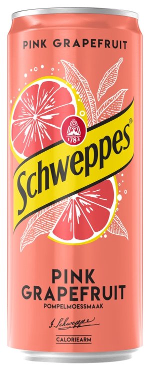 Schweppes Pink Grapefruit 330 Ml X 24
