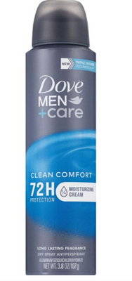 Dove Body Spray Cool Fresh for Men 5.07 fl oz (150 ml) x 12 pcs