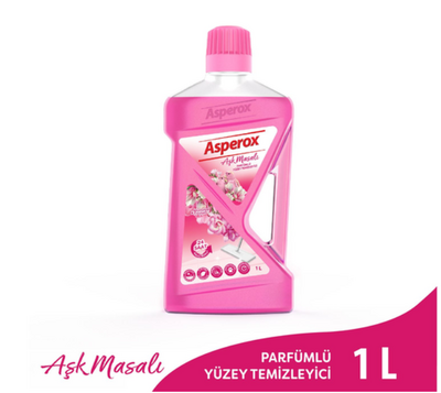 Asperox Liquid Surface Cleaner Love Story 33.8 FL OZ (1L) X 12pcs