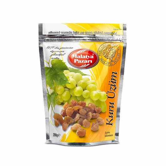 MALATYA PAZARI RAISINS (KURU UZUM) 200 GR X 8