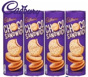 Cadbury Choco Sandwich 260 Gr X 18