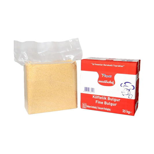 TIRYAKI BROWN FINE BULGUR VACUUM BAG (55 LB) 25 KG