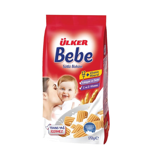 ULKER BABY BISCUITS (BEBE BISKUVISI) 172 GR X 12
