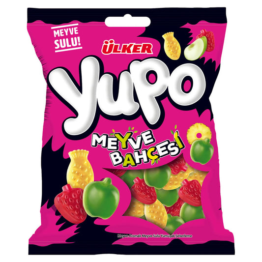 ULKER Yupo Fruit Garden Jelly 80g 1cs/24pcs