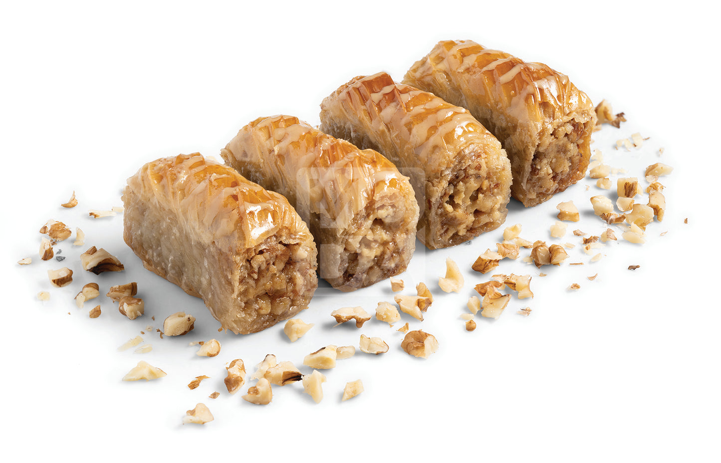 Moda Baklava, Tahini with Walnut, 96pcs, 6.2lbs (2800g) x 5pack - 100119