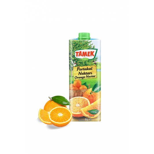 TAMEK Orange Juice 1 Lt Tetra 1cs/12pcs