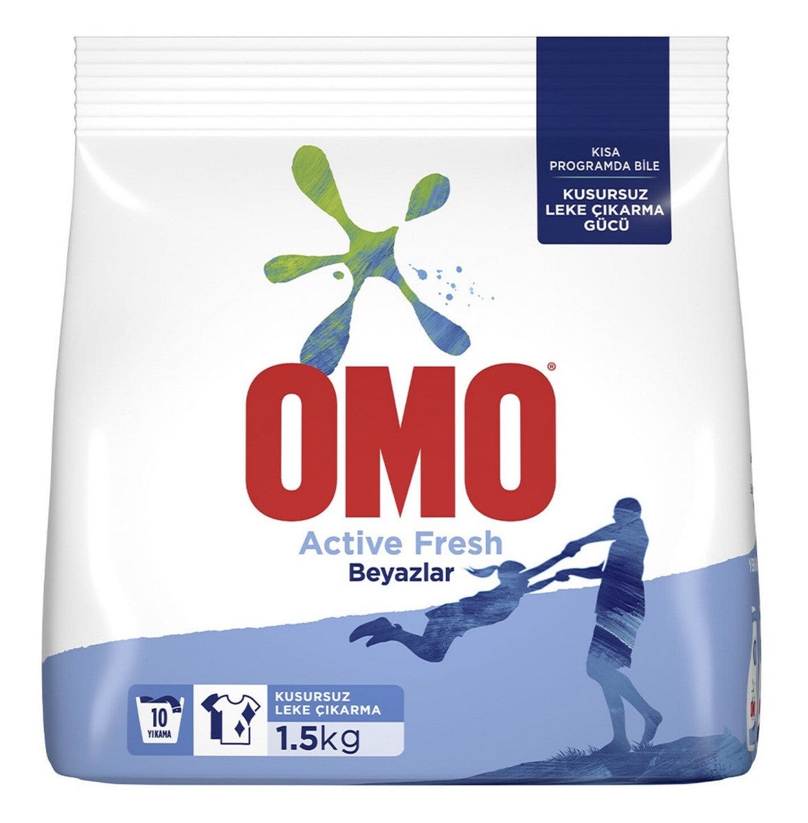 OMO MATIK ACTIVE FRESH WHITE 1.5 KG ( 51 OZ) * 9 - HLTD65