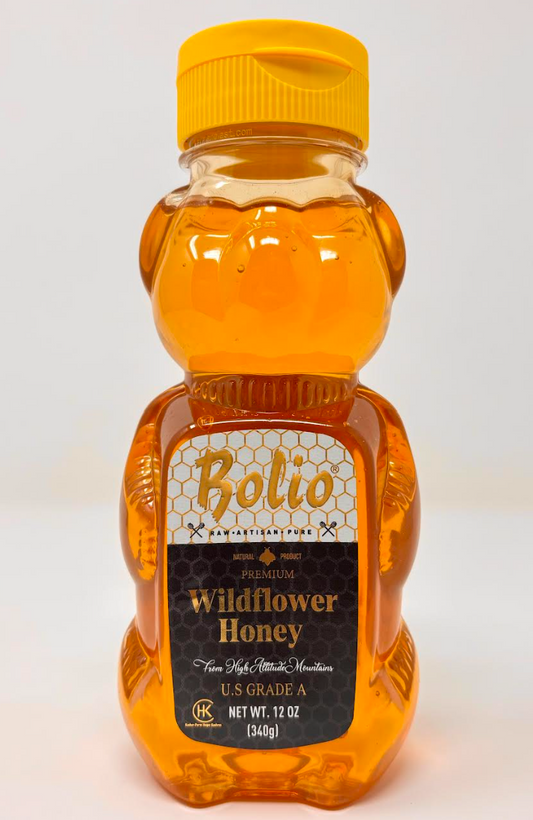 BOLIO BEAR HONEY in HONEY BEAR 340 GR (12 OZ) X 12pcs - CAP03