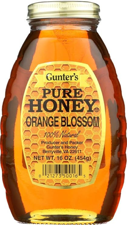 05 Gunter's Pure Honey Clover 2Lb - 32Oz 1Cs/12Pcs