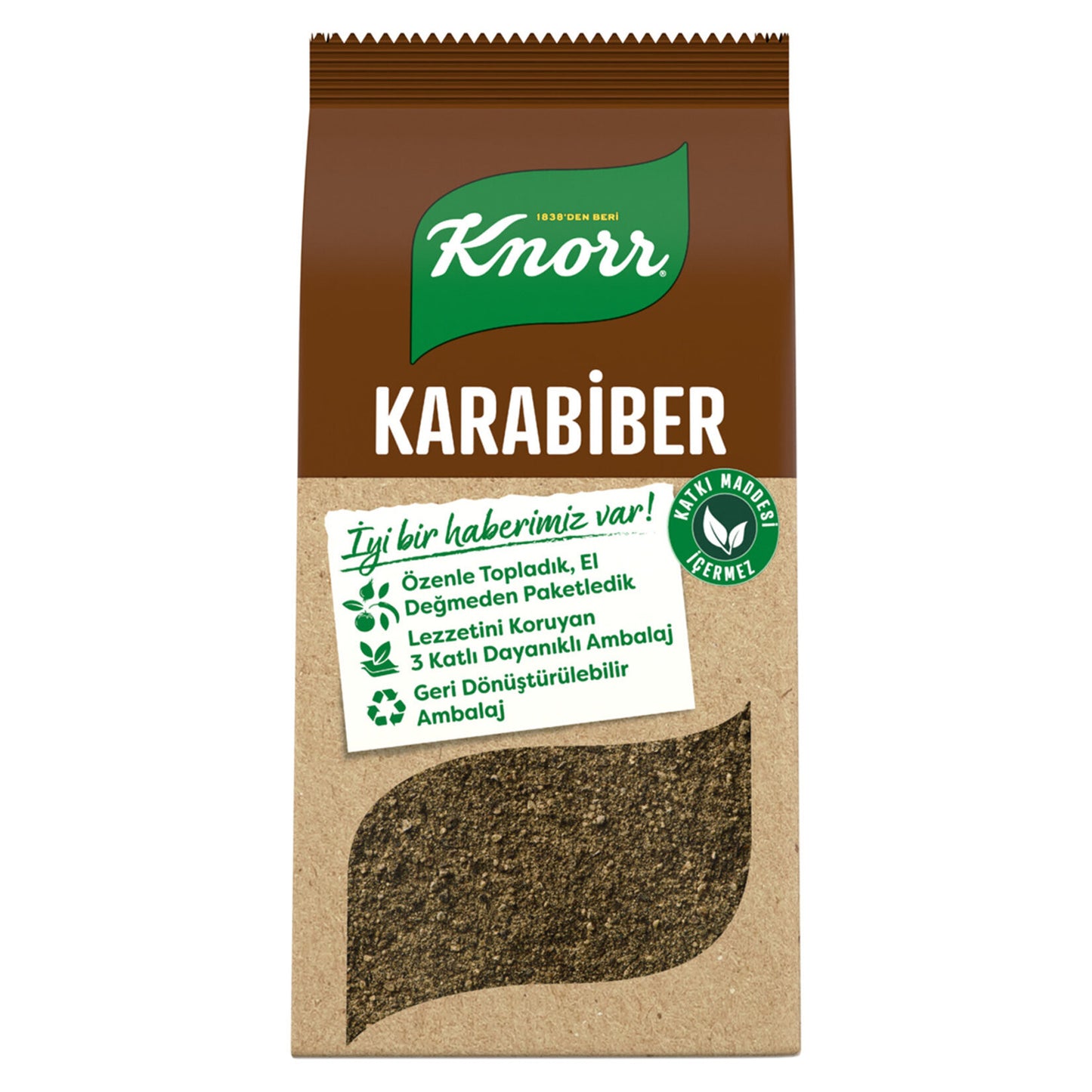 KNORR Black Pepper/Karabiber 60g 1cs/14Pcs