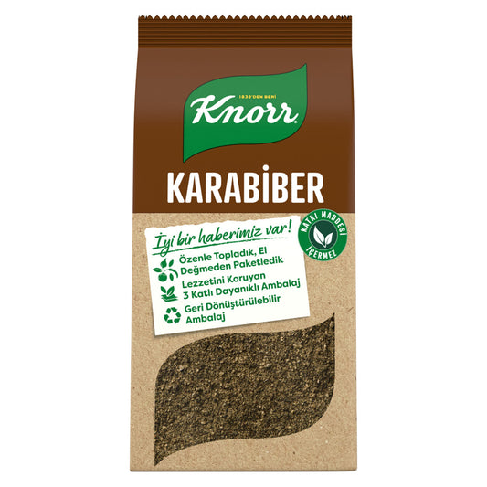 KNORR Black Pepper/Karabiber 60g 1cs/14Pcs