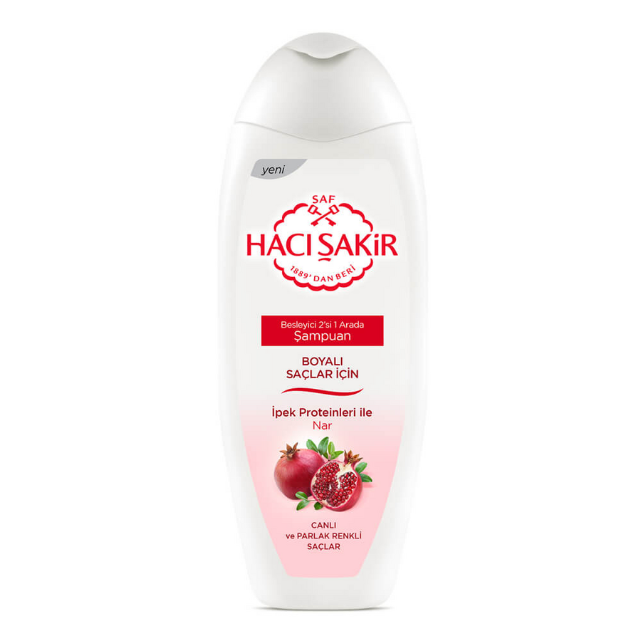 H02 HACI SAKIR Pomegranate - Nar 2in 500ml Shampoo 1cs/12pcs