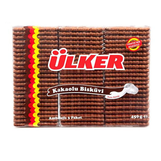 ULKER A1 Petibor Tea Biscuit  With Cocoa  450g  1cs/10Pcs