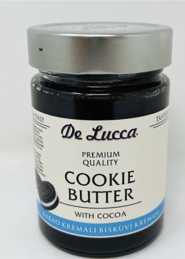 DE LUCCA | 12.3OZ (350GR ) x 9 | COOKIE BUTTER WITH COCOA | - LN40