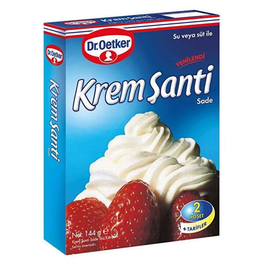 O1B DR.OETKER Whipped Cream Plain / Krem Santi 144g 1cs/12pcs