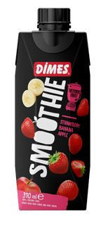 DIMES SMOOTHIE | 10.50 fl oz (310ml) x 12 | RED STRAWBERRY - DMS01