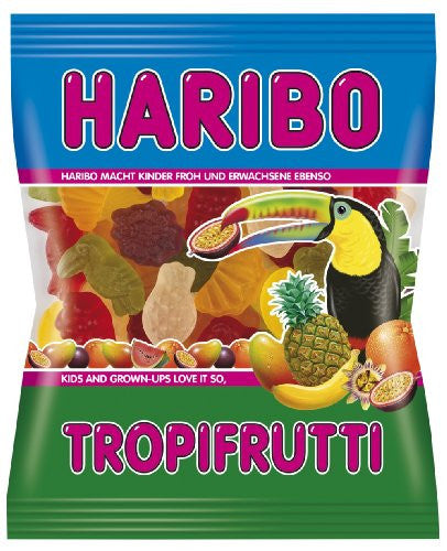 HARIBO Gummy Tropifrutti 80g  1cs/24pcs