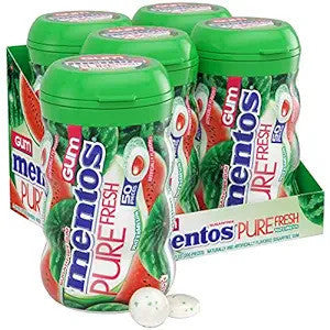 F1 MENTOS Watermelon Gum 30g 1/12pcs