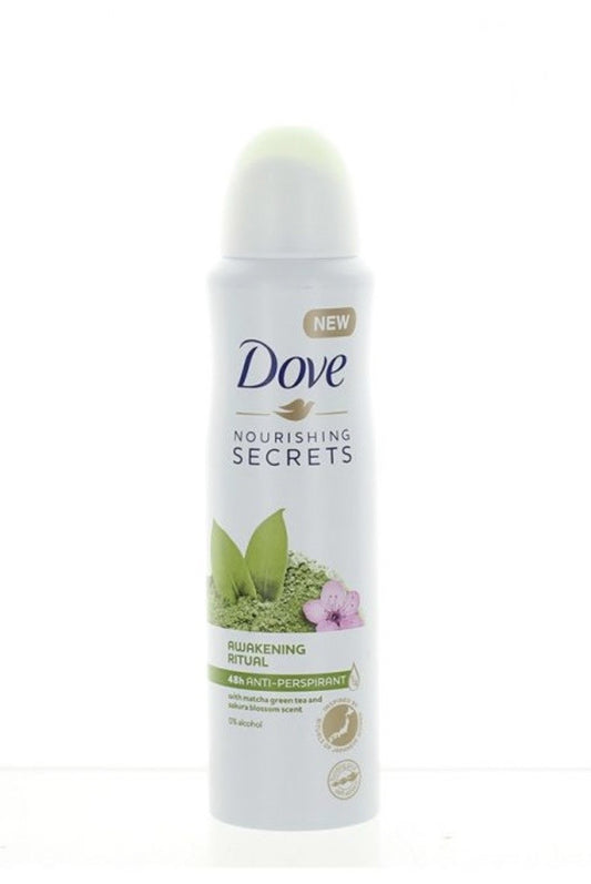 Dove Body Spray |12x150ml || AWAKENING RITUAL - MATCHA GREEN TEA & SAKURA BLOSSOM - OVD39