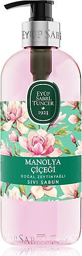 E6 Eyup Sabri T. Olive Oil Liquid Soap Manolya Flavor Pet 500ml 1cs/12pcs