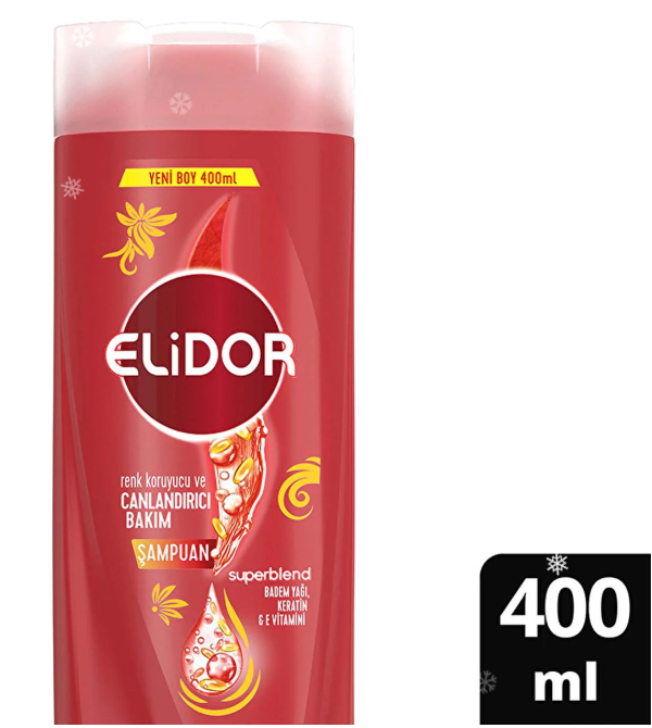 ELIDOR SHAMPOO 400ML (13.5oz - Color Protecting) x 18pcs - ELD09